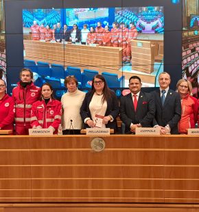(AGR) Una nuova ambulanza per il Municipio X: la Croce Rossa porta la raccolta fondi in Senato