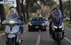(AGR) Roma, operazione antidroga dei Falchi della Polizia, 9 arresti