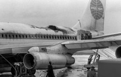 La strage di Fiumicino del 1973 - Aereo della PAN AM - Foto Fonte Wikipedia