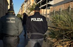 Polizia controllo interforze