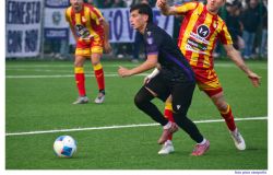 Ostia Mare azione di gioco  phcredit Pino Rampolla