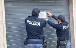 (AGR) Porta Maggiore, sigilli bis.... per un esercizio commerciale, scatta il provvedimento del Questore