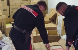 Carabinieri sequestro fuochi artificiali Tor Bella Monaca