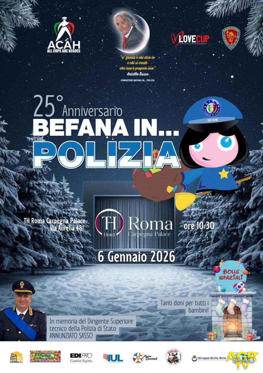 La Befana in polizia locandina La Befana in polizia locandina