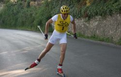 skiroll piglio atleta skiroll