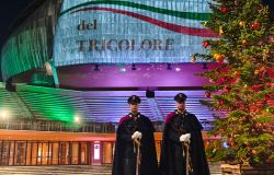 (AGR) Roma, Festa del Tricolore con la banda della Polizia all'Auditorium