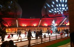 Pattinaggio, festa di chiusura all'Ice park dell'Auditorium