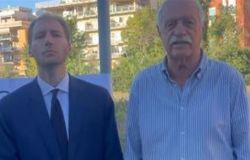 Il consigliere comunale Francesco Carpano e il il segretario del Municipio X Renzo Pallotta (Forza Italia)