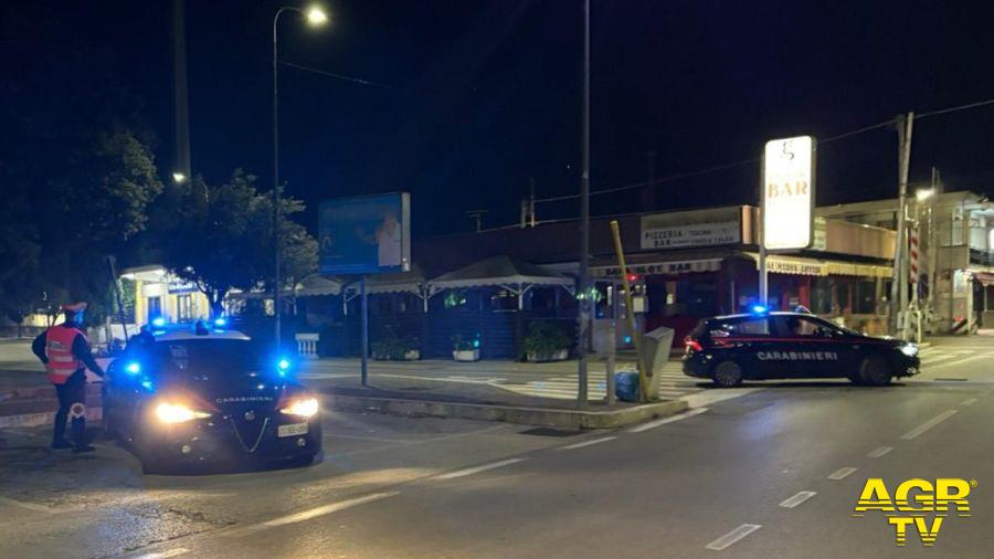 ANZIO - I Carabinieri impegnati nei controlli del territorio