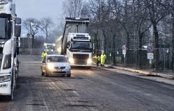 Lavori stradali X Municipio rifacimento asflato