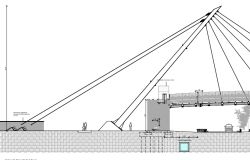 Dragona, la passerella pedonale per raggungere Acilia sud