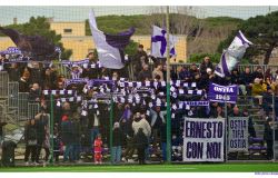 Ostia Mare San Marino fasi di giuoco i tifosi foto Pino Rampolla