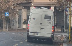 Minibus in servizio nel X Municipio