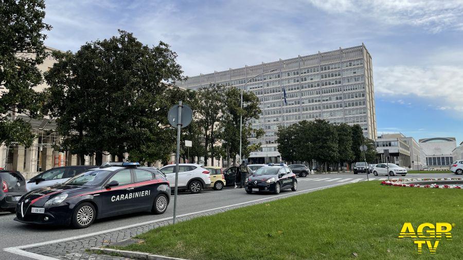 Carabinieri Eur che hanno condotto l'indagine Carabinieri Eur che hanno condotto l'indagine