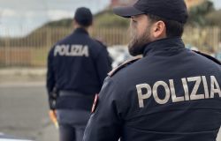 Polizia gli agenti intervenuti nel XV per arrestarlo