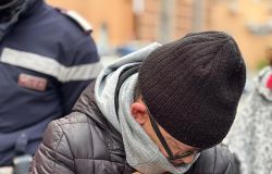 Polizia i giovani alla caserma Guido Reni