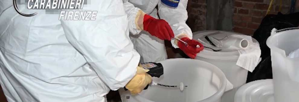 Carabinieri. Empoli, operazione antidroga smantellata raffineria di cocaina