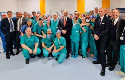 Con l’inaugurazione della nuova area, il Blocco Operatorio IFO dispone oggi di 10 sale operatorie, tutte digitalmente integrate e collegate alla cartella clinica elettronica