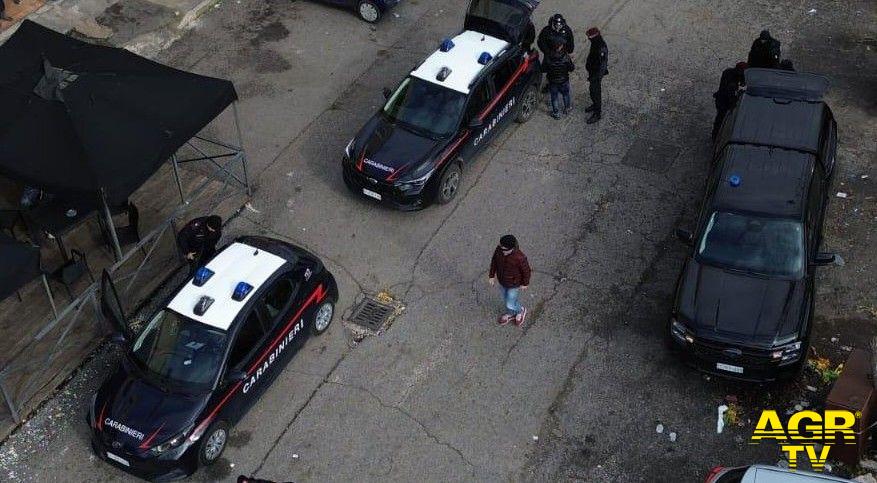 Controlli straordinari a Ponte di Nona: tre arresti e droga sequestrata dai Carabinieri