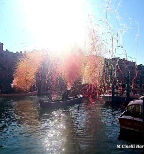 Lo spettacolo della Festa sull’acqua...aperto il Carnevale di Venezia