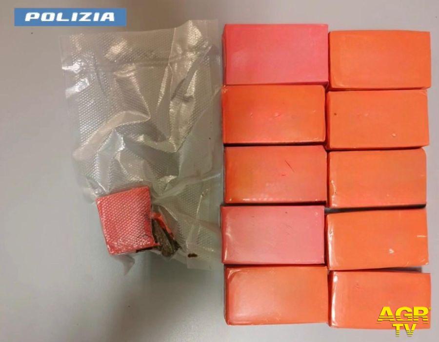Polizia Fidene droga sequestrata Polizia Fidene droga sequestrata