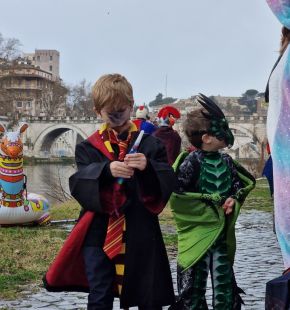 (AGR) Roma, la grande festa del Carnevale Tiberino, quinta edizione