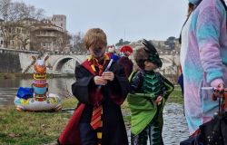 (AGR) Roma, la grande festa del Carnevale Tiberino, quinta edizione