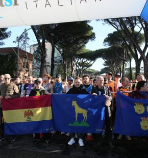 (AGR) Roma, XIII Corsa del Ricordo, oltre 500 alla partenza, vincono: Daniel Battaglia e Francesca Calvauna