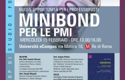 Minibond, nuova opportunità per PMI e professionisti