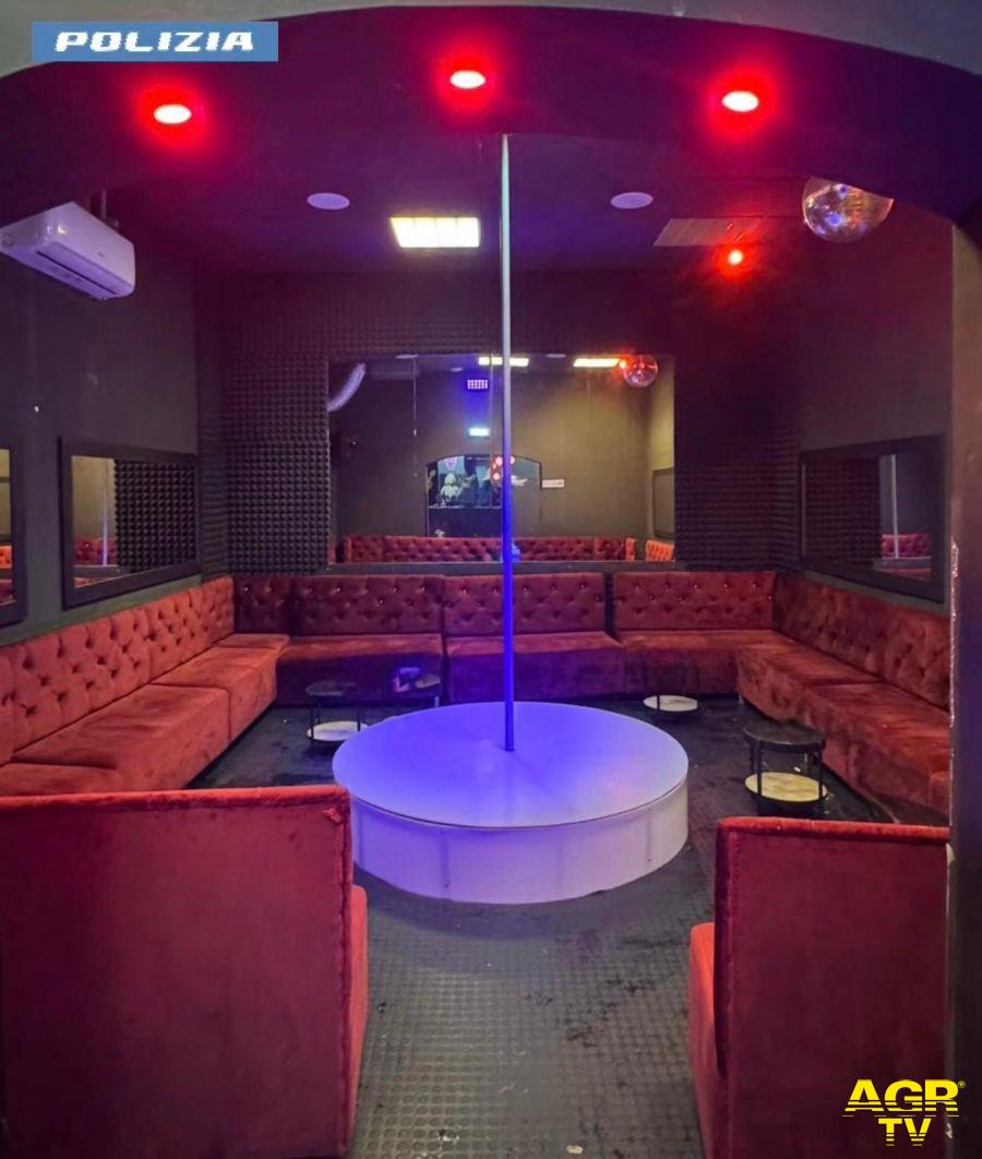 Roma, night club abusivo nel Nomentano: locale sequestrato dalla Polizia di Stato