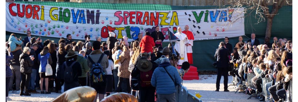 Ostia, Papa Leone XIV, ai giovani: La speranza siete voi.... ed alla città: Non rassegnatevi alla cultura del sopruso Ostia, Papa Leone XIV, ai giovani: La speranza siete voi.... ed alla città: Non rassegnatevi alla cultura del sopruso