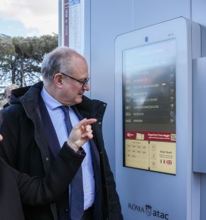 Roma, riqualificato il Capolinea Bus di Cornelia