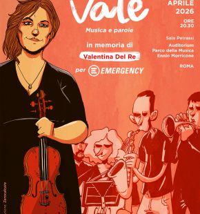 Cara Vale, musica e parole in memoria di Valentina Del Re all'Auditorium