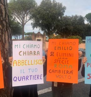 Roma – Allarme pini su via Gregorio VII: cittadini e associazioni contro le nuove prove di trazione