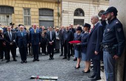 Roma, in Questura posa di una “pietra d’inciampo” in memoria di Riccardo Maraffa, Generale Corpo Guardie P.S.