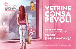 Vetrine Consapevoli, a marzo entra nei negozi rosa della tua città e diffondi il messaggio sull'endometriosi