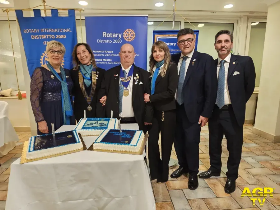 Fiumicino, Rotary: visita del Governatore Muscas Fiumicino, Rotary: visita del Governatore Muscas