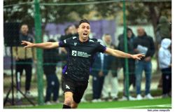 Ostia Mare l'esultanza di Cardella dopo il goal