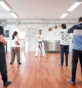 Karate e disabilità, anche le arti marziali entrano nei percorsi riabilitativi della Fondazione Roma Litorale