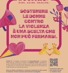 Scarpe&Scarpe e Telefono Rosa insieme per sostenere l'indipendenza delle donne vittime di violenza