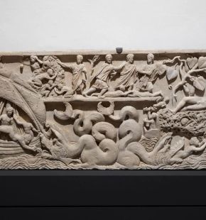 Roma, Villa Medici: Il sarcofago di Giona 11 marzo Grand Salon