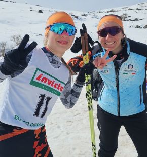 Sci di fondo, impresa storica dell'atleta laziale Sara Proietti Cignitti, vincitrice del titolo italiano nella sprint in tecnica libera