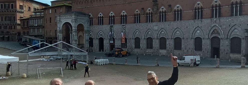 Pedalando sulla via Francigena per l'ambiente da Siena a Roma in bici a sostegno dei comuni Plastic Free