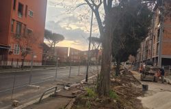 Casalbernocchi, nuovi stalli di sosta in via Egidio Garra nell'isola spartitraffico