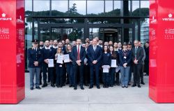 guardie giurate premiate dalla polizia foto da comunicato Questura di Roma