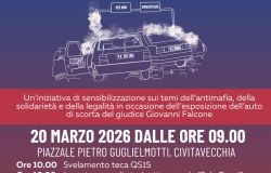 Dal sangue versato...al Sangue donato, in memoria dei martiri della Quarto Savona 15, l'auto della scorta di Falcone