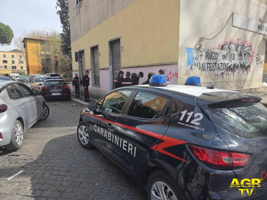 Carabinieri Casilina controlli al Quarticciolo Carabinieri Casilina controlli al Quarticciolo