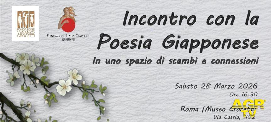 Roma, Museo Venanzo Crocetti Incontro con la Poesia Giapponese In uno spazio di scambi e connessioni Roma, Museo Venanzo Crocetti Incontro con la Poesia Giapponese In uno spazio di scambi e connessioni