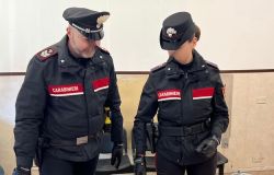 Carabinieri Ostia nel corso dell'operazione