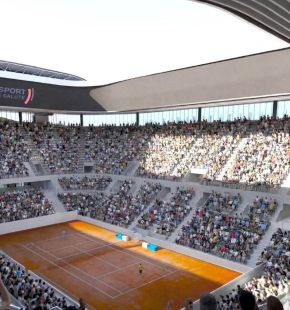 Roma, ecco il nuovo centrale del Foro Italico Roma, ecco il nuovo centrale del Foro Italico
